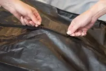 Basic CS Lline Care & Support Pillow Bag Art.184777 Black  Sleep Again padja hoiu- ja transpordikott