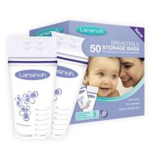 Lansinoh Breastmilk Storage Bag Art.40055 Rinnapiima säilituskotid 50tk,180ml