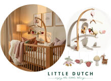 Little Dutch puidust muusikamobiil Fairy Garden FSC Art.9000