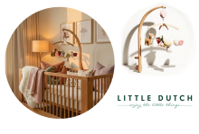 Little Dutch puidust muusikamobiil Fairy Garden FSC Art.9000