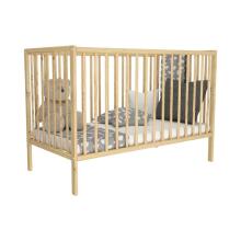 Bocian Kids  Magda Art.190854 Natural Laste puidust võrevoodi 120x60 cm