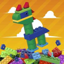 MEGA BLOKS vikerkaare klotsitoru, GVM51