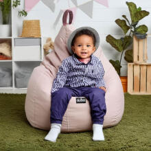 Qubo™ Tiny Drop Brick Feel Fit Art.3747 Kids ergonomical chair pouf, soft & cute