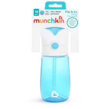 MUNCHKIN pudel kõrrega, Flip & Go, Blue, 18m+, 90327P