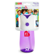 MUNCHKIN pudel kõrrega, Flip & Go, Purple, 18m+, 90328P