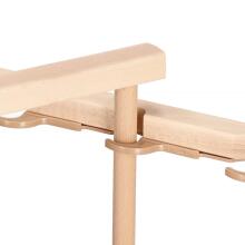 Lamamistool käetugedega Springos DC003 OXFORD02 grafiit