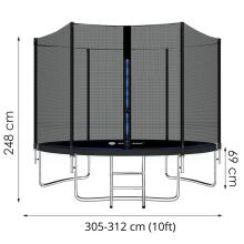 Aiabatuut Springos TP0002 305 cm 10ft