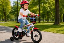 Bike Fun MTB 14 Boy Cosmos 1 Speed Art.77335 Laste jalgratas täispuhutavate rataste ja terasraamiga