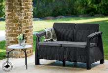 Aiadiivan Corfu Love Seat, pruun