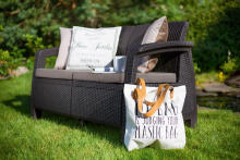 Aiadiivan Corfu Love Seat, pruun
