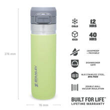 Thermo Bottle The Quick Flip veepudel Go 0,71L, sidruni kollane