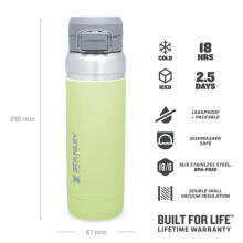Thermo Bottle The Quick Flip veepudel Go 1,06L, sidruni kollane