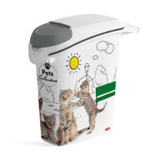 Toidu hoidmise konteiner Pets Life Koerad 10kg 23L 23,2x49,7x50,3cm kassid