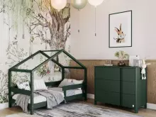 YappyKids YappyClassic Art.388264 Green Kummut mähkmisalusega
