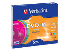 VERBATIM DVD-R AZO 4,7 ГБ 16X CO