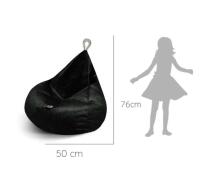 Qubo™ Tiny Drop Cinnamon Feel Fit  Art.210262 Kids ergonomical chair pouf, soft & cute