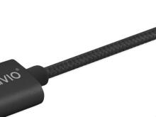Savio CL-128 USB-кабель 1 м USB 2.0 USB A USB C / Micro-USB A Черный
