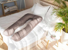 La Bebe™ Cushy Maternity Pillow Art.91913 Beige
