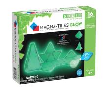 MAGNA-TILES Magnētiskais konstruktors "Izgaismojošs", 16 gab.