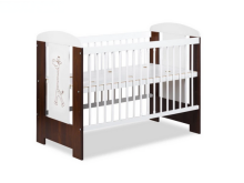 Klups Safari Giraffe Art.21626Baby crib with a drawer