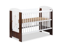Klups Safari Giraffe Art.21626Baby crib with a drawer