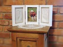 Art for baby Art.21646 Hand and Foot Print Dark Brown