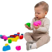 Gerardo's Toys Art.GT3104 Set of soft cubes, 21 pcs.