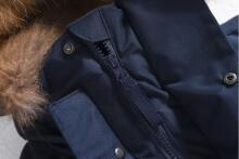 Sky Kids Winter Coat Art.9445 Dark Blue