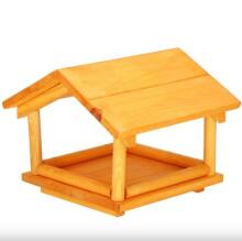 Bird feeder Springos KAR001 "M" yellow