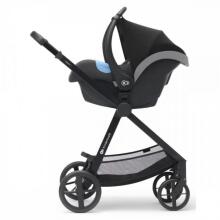 KinderKraft Newly 3 in1 Art.KSNEWL00GRY300 Moonlight Grey ühes universaalne jalutuskäru + turvahäll