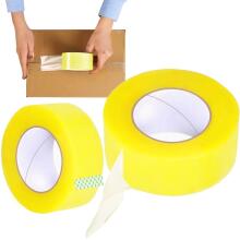 Isekleepuv teip Springos HA7501 150m x 4,8 cm pakkimiseks, läbipaistev
