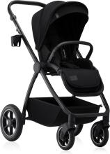 Lionelo Mika Plus 2 in 1 Art.226857 Black Onyx Universaalne jalutuskäru 2 ühes