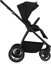 Lionelo Mika Plus 2 in 1 Art.226857 Black Onyx Universaalne jalutuskäru 2 ühes