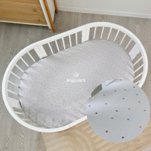 Bebe Basic Cotton Sheet Art.6302210000-04 Stars