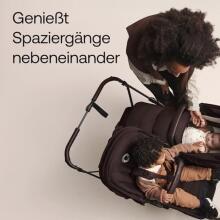 Bugaboo Donkey 6 Double Art.227109 Cocao Brown Beebi universaalne jalutuskäru trafo