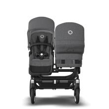 Bugaboo Donkey 6 Double Art.22711 Moon Grey Beebi universaalne jalutuskäru trafo