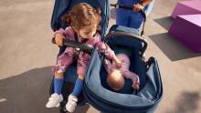 Bugaboo Donkey 6 Double Art.227113 Deep Indigo Beebi universaalne jalutuskäru trafo