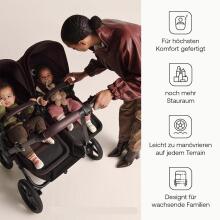 Bugaboo Donkey 6 Twin Art.227114 Heritage Black Beebi universaalne jalutuskäru trafo