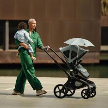 Bugaboo Fox 5 2 in 1 Art.227117 Moon Grey Beebi universaalne jalutuskäru trafo