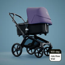 Bugaboo Fox 5 2 in 1 Art.227117 Moon Grey Beebi universaalne jalutuskäru trafo