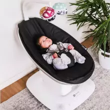 4moms MamaRoo 5.0 Infant Seat Art.227273 Sage Classic Black elektroonilised beebi kiiged