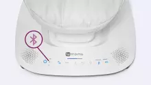 4moms MamaRoo 5.0 Infant Seat Art.227273 Sage Classic Black elektroonilised beebi kiiged