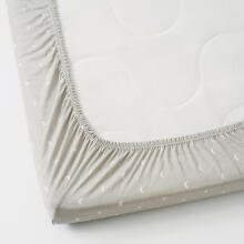 La Bebe™ I-Soft Sheet Art.504.576.00 Beige Star  Sheet 120x60cm