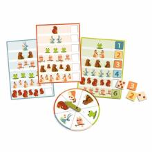 Hariduslik mäng - Bingo - Numbrid 1, 2, 3