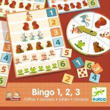 Hariduslik mäng - Bingo - Numbrid 1, 2, 3