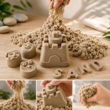 Bebe Basic Kinetic Super Sand Art.231052 Yellow Kohev liiv - Kollane (90 g)