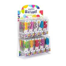 Birthday Fun - Свечи-цифры - Глиттер мини (микс 0–9)