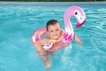 BESTWAY 36306 Flamingo glitter tsiƒuƒu ƒe asigɛ 61x61