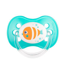 CANPOL 22/410 Fa akɔ na ame goglo silicone pacifier 0-6m LƆLƆ̃ &amp; ƑUTA pink