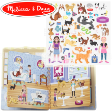 Melissa&Doug Pets Place Art.19429 Broneeri kleebistega